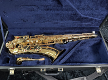 Yamaha YTS82ZII Custom Z Tenor Saxophone in Gold Lacquer, Serial #E93205